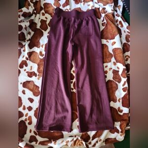 womens wide leg lounge lants